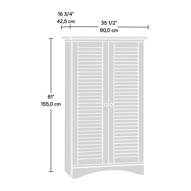 Sauder Harbor View Storage Cabinet