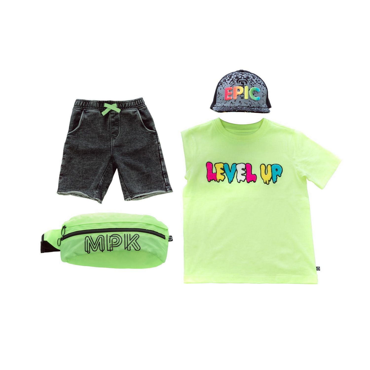 Boys Mini Pop Kids Urban Street Shorts