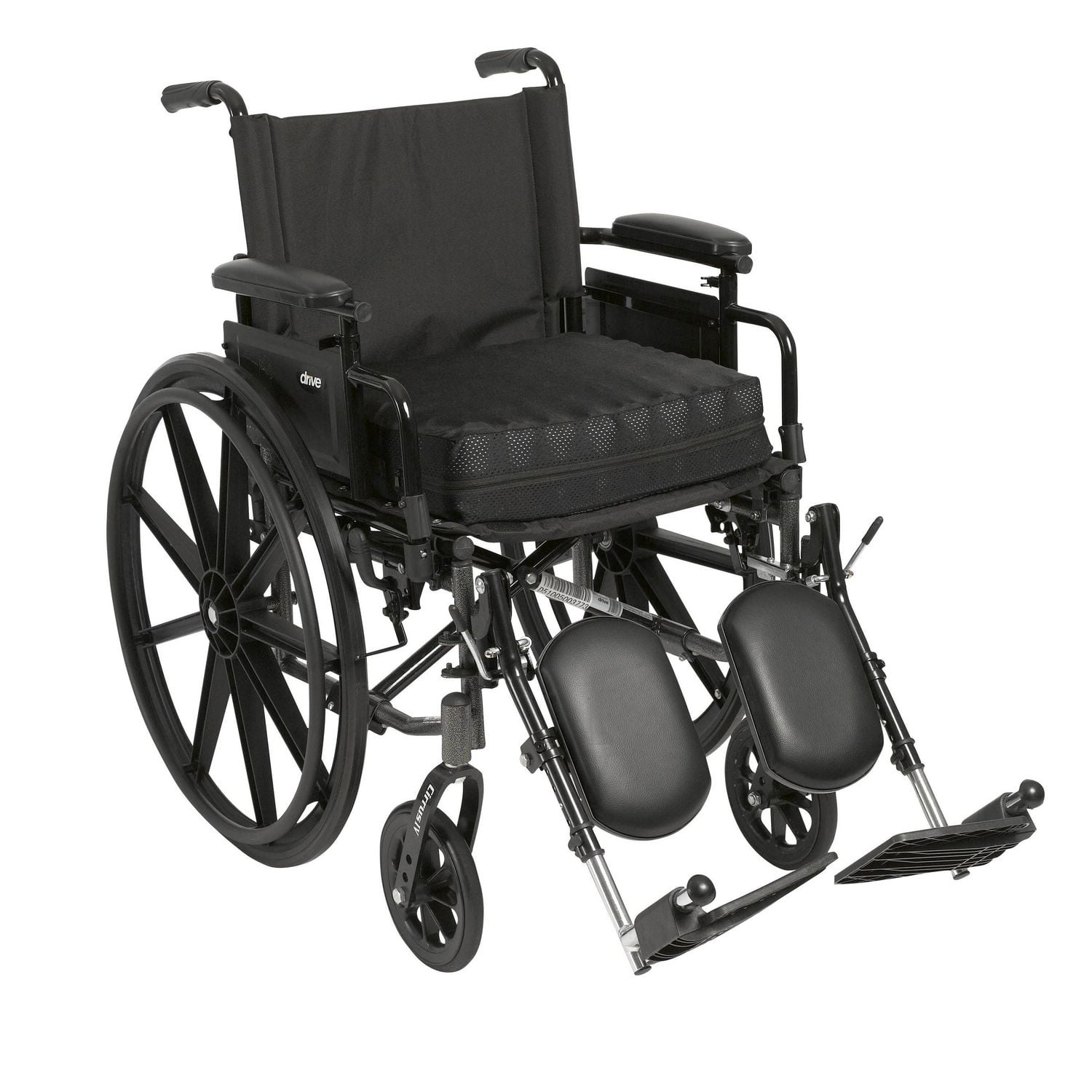 Drive Medical Balanced Aire Adjustable Cushion, 18" x 16" x 4"