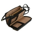 thumbnail image 4 of George Front Pocket Double Zip-Around Crossbody, 4 of 5