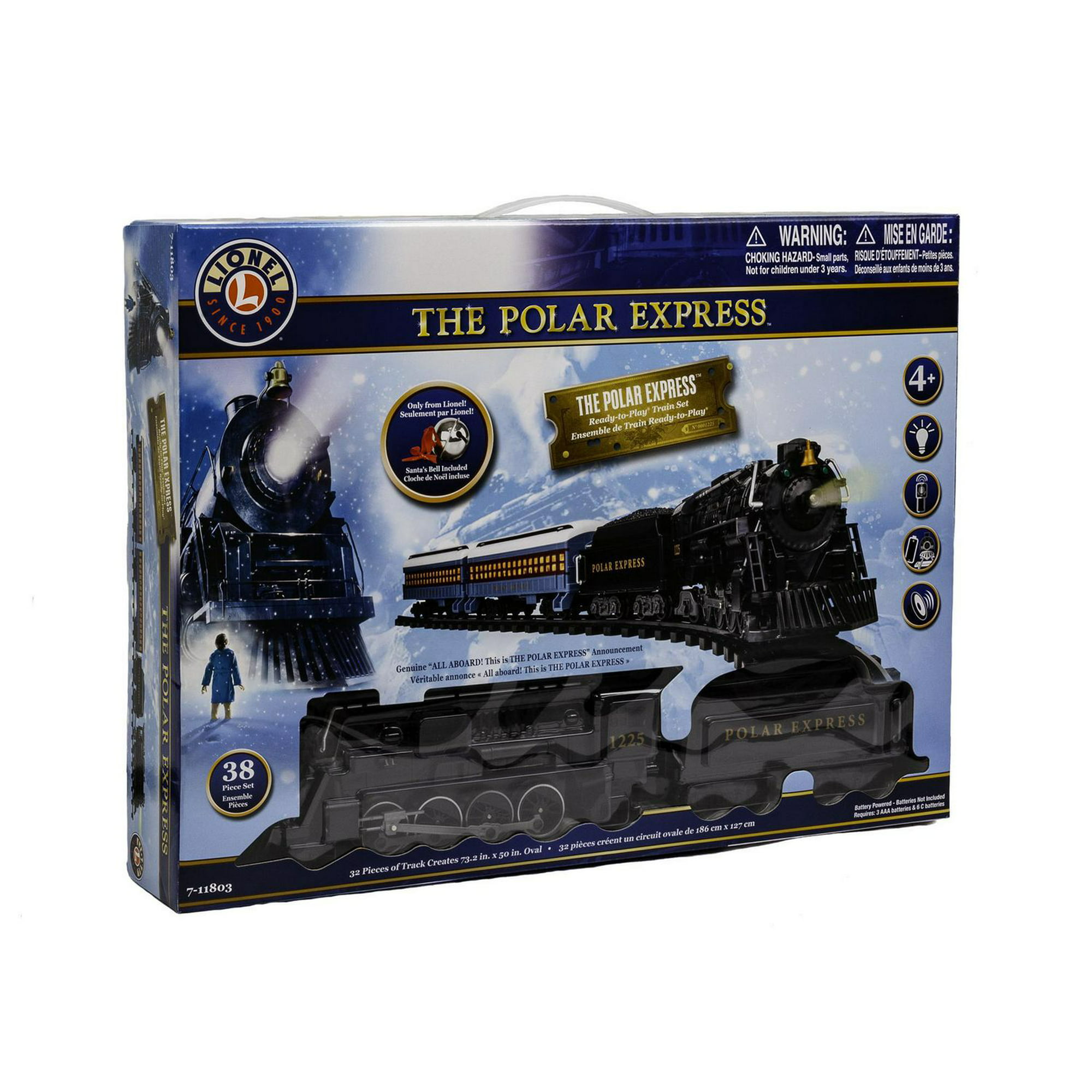 Lionel The Polar Express Ready-To-Play Train Set 
