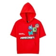 thumbnail image 3 of Minecraft Boys' Fleece Hooded Tee, 3 of 3