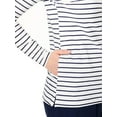 thumbnail image 4 of Lands' End Women's Size S-XXL Nylon Spandex Long Sleeve Swim Shirt with Zipper, 4 of 6