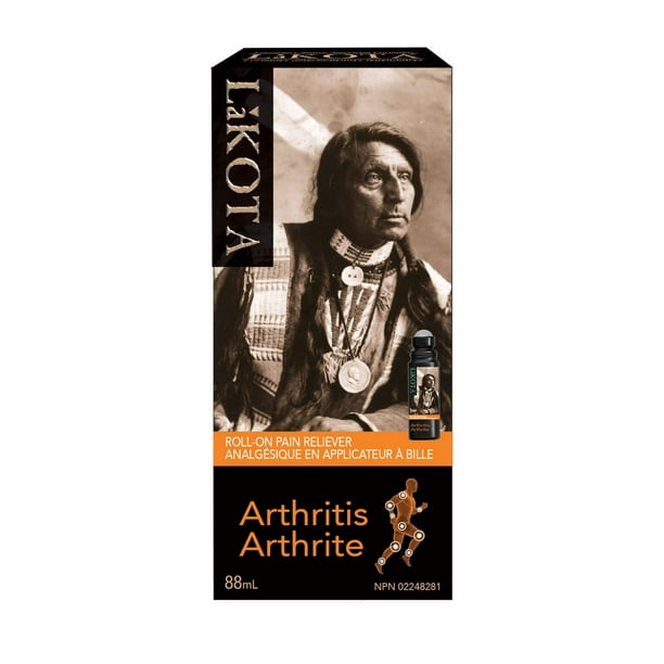 Analgésique en applicateur à bille Arthrite de Lakota 88 ml