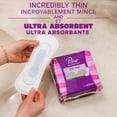 thumbnail image 4 of Poise Daily Incontinence Panty Liners, 2 Drop Very Light Absorbency, Regular, 48 Count, 4 of 6