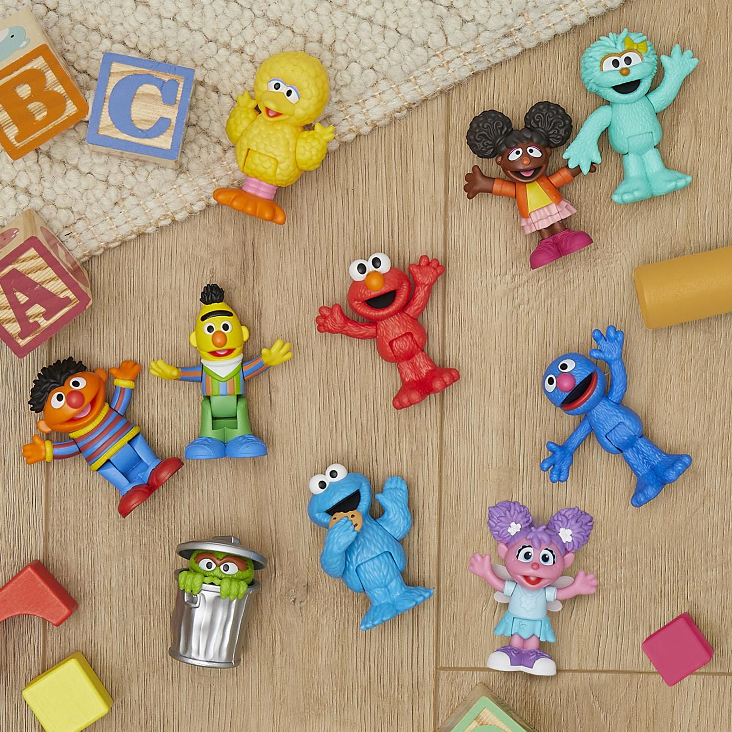 Sesame street cheap small plastic figures