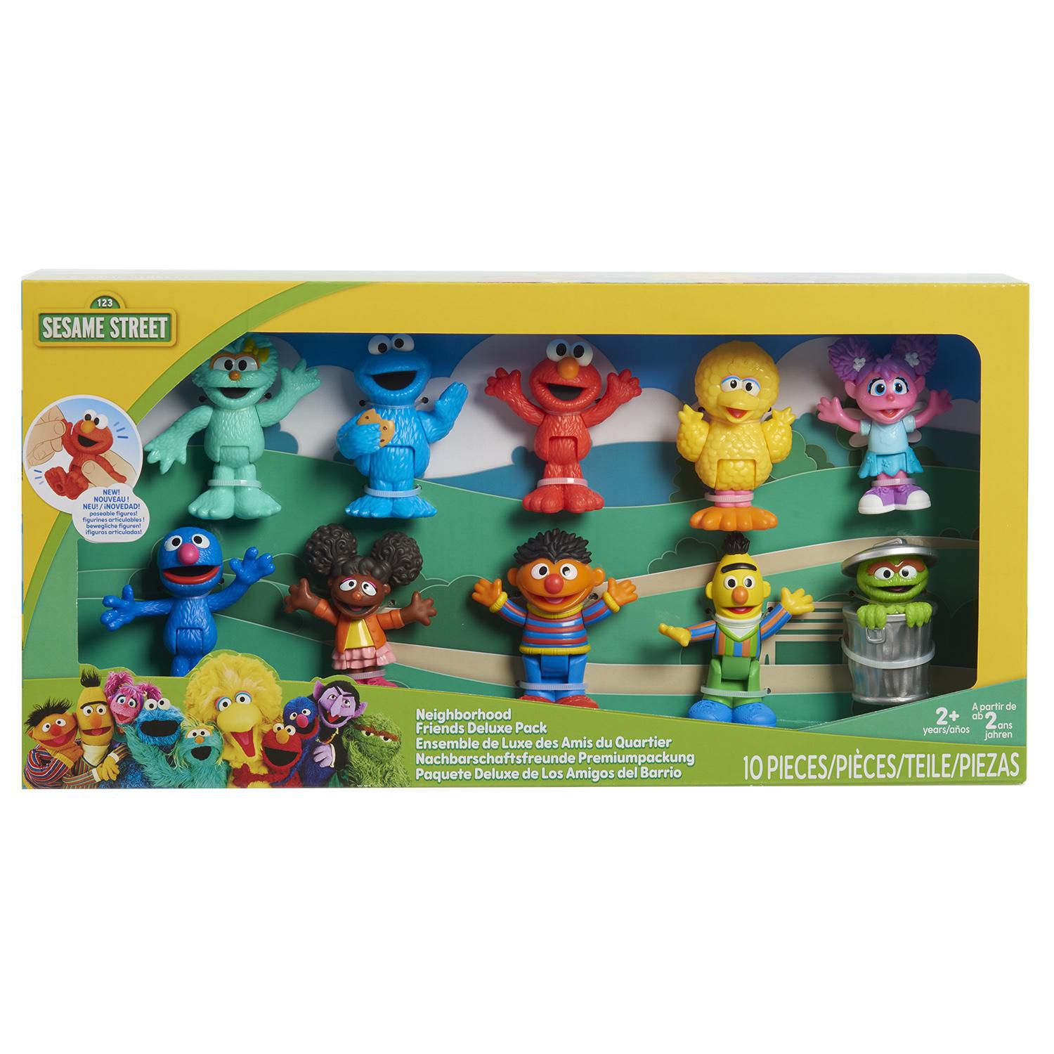 Sesame street cheap small plastic figures