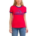 thumbnail image 1 of Jordache Women's Ringer Tee, 1 of 3