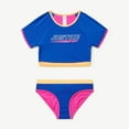 thumbnail image 4 of Justice Girls' Cropped Rash Guard 2-Piece Set, 4 of 4