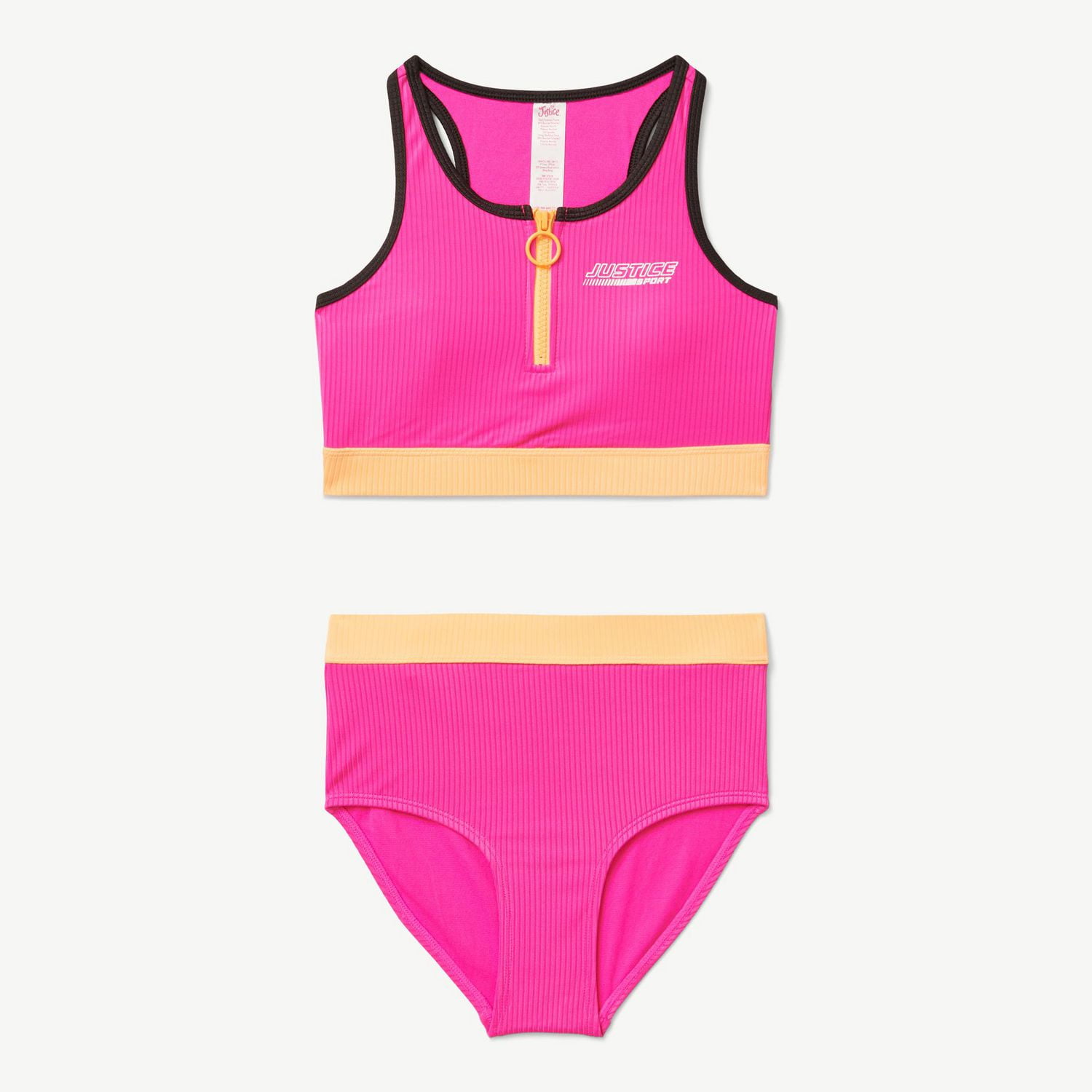 Justice high best sale waisted bikini