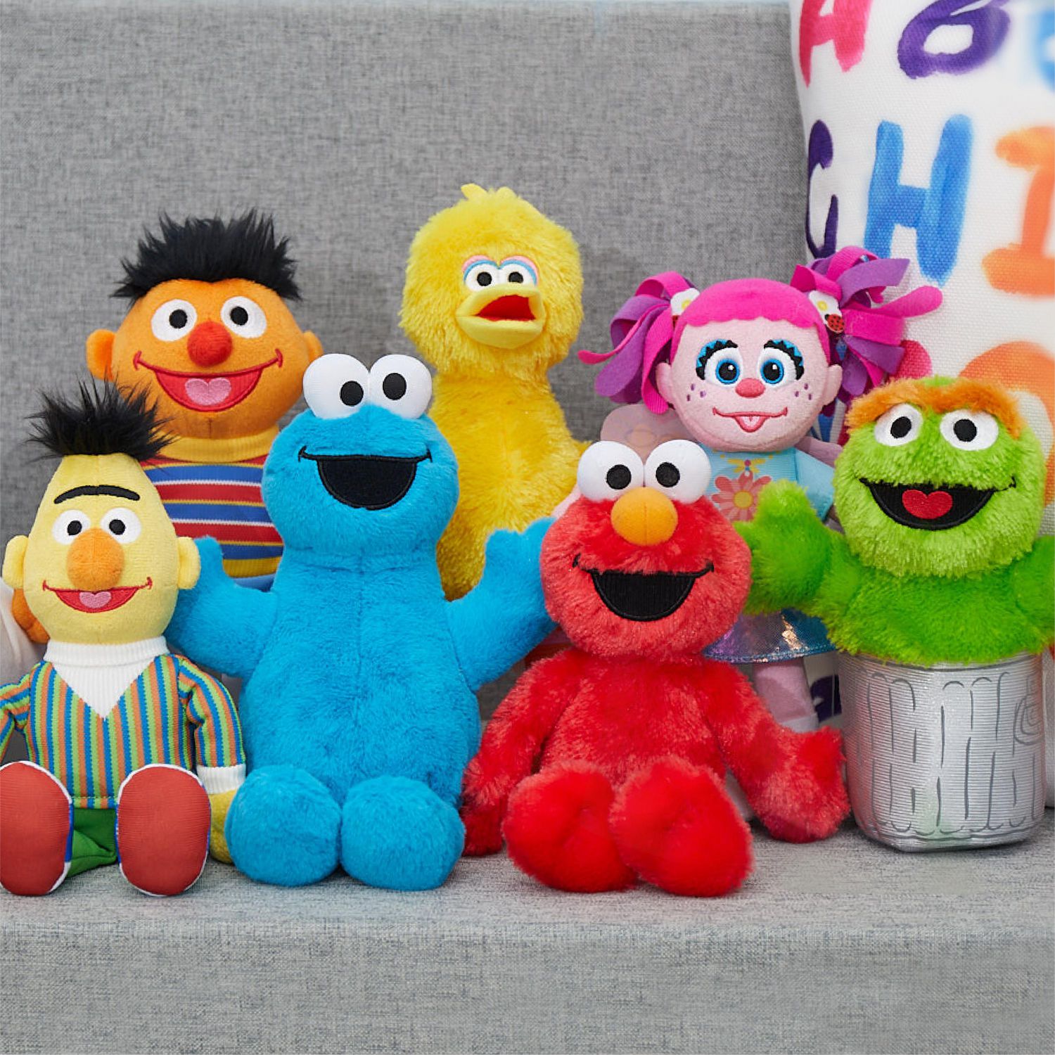 24 Pieces Plush Sesame Street Cookie Monster, - Plush Toys - at