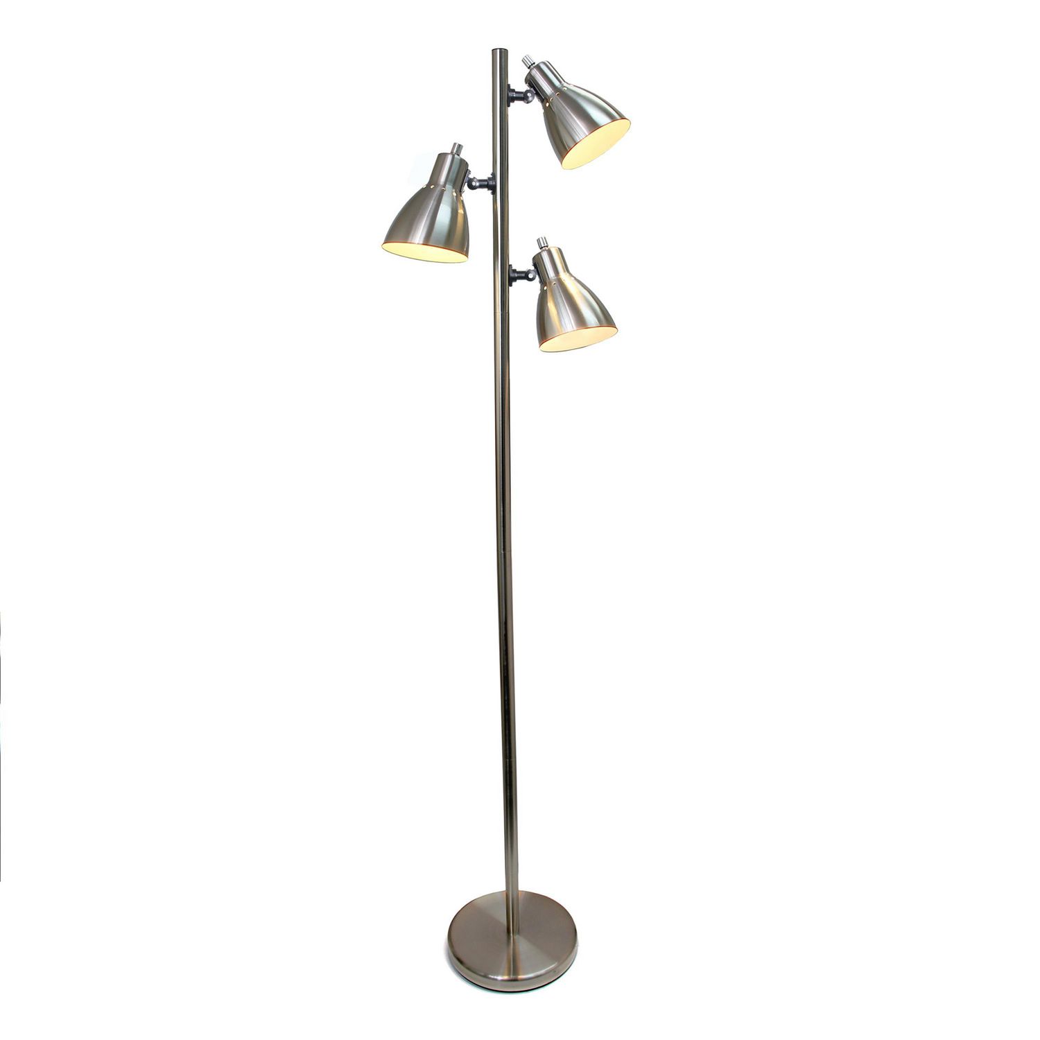 ADJUSTABLE BRASS TRI-LIGHT TREE FLOOR LAMP – MiMO Decor