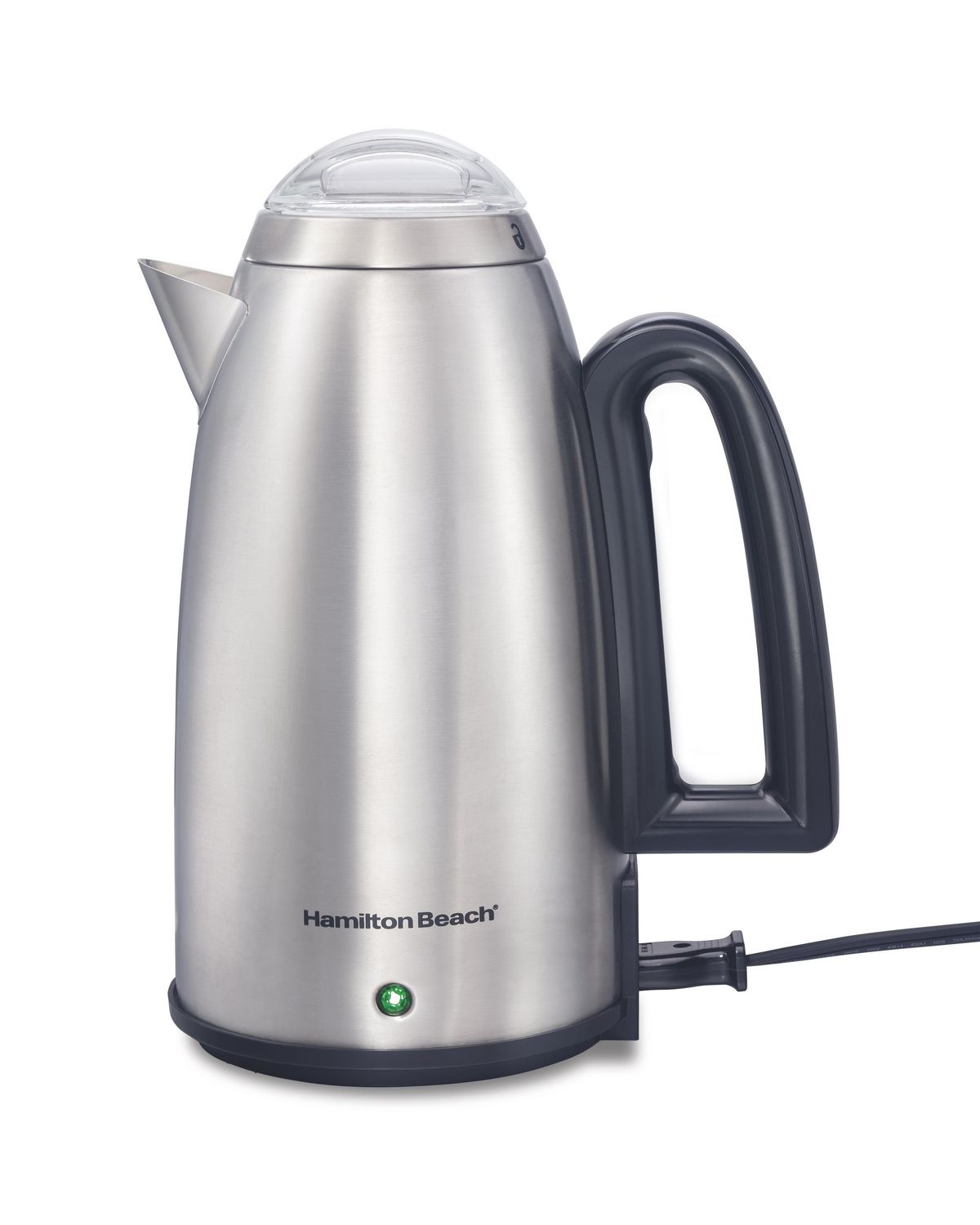 Hamilton beach stainless shop steel 12 cup percolator