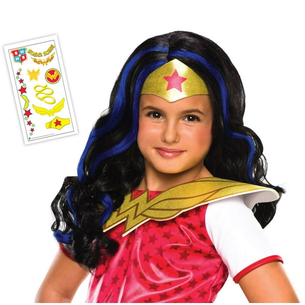 Perruque Woner Woman de DC Super Hero Girls