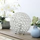 Élégante conception des boules de cristal à paillettes Lampe de table chromée – image 3 sur 5