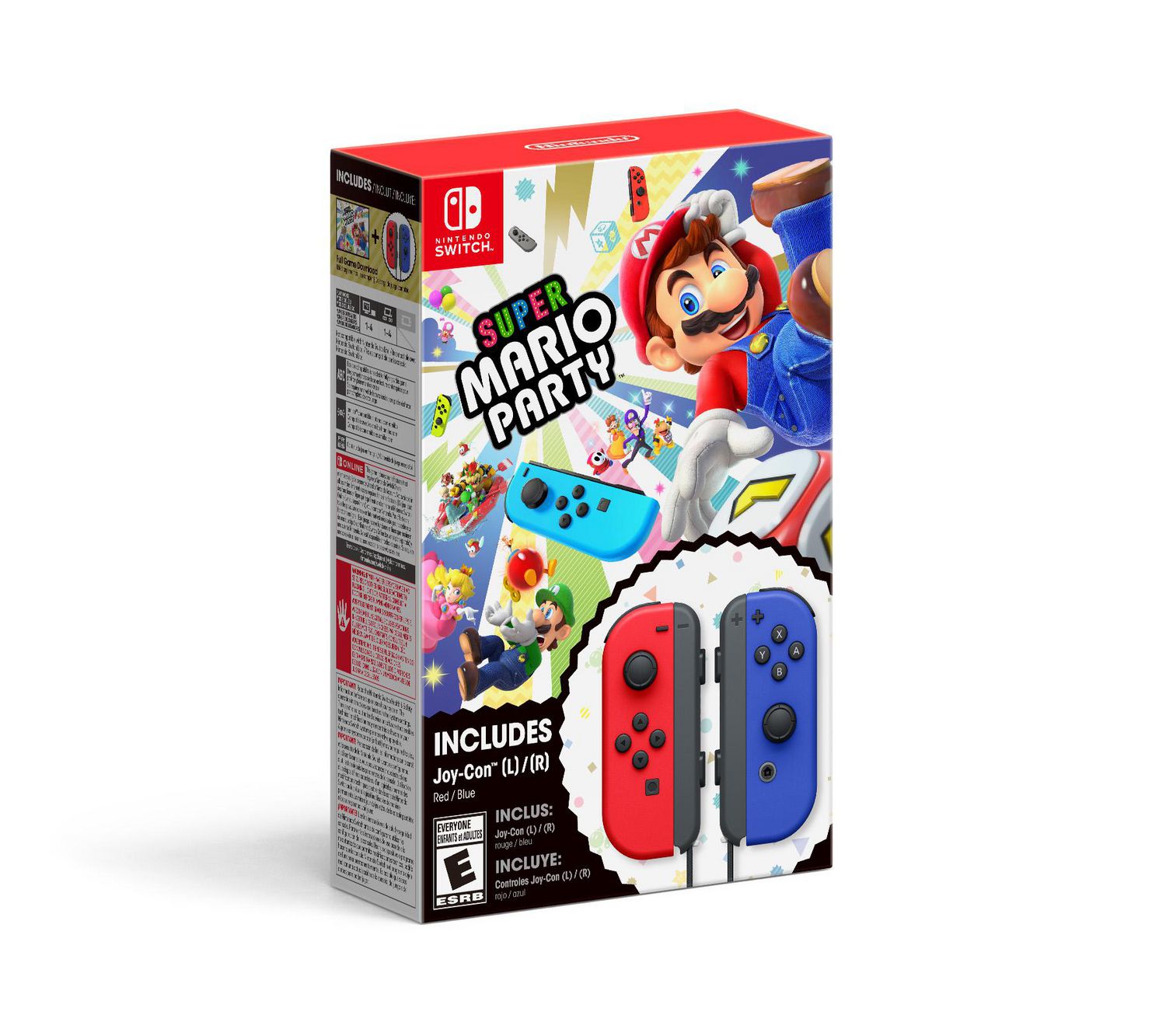 Super Mario Party™ + Red & Blue Joy-Con™ Bundle 