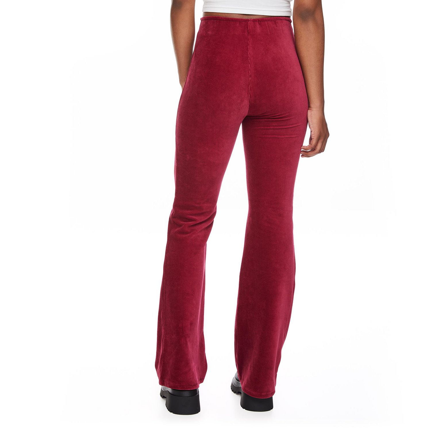 No Boundaries Women's Flare Leg Corduroy Pant
