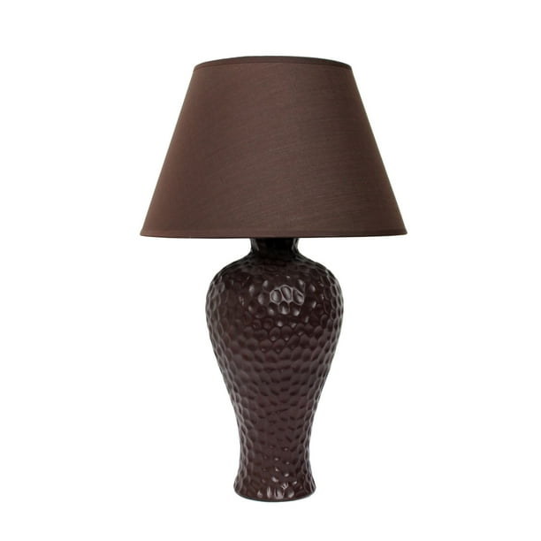 Simple Conceptions Texturées Stucco Curvy Lampe de table en céramique