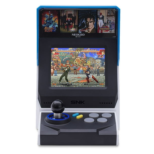 NEOGEO Mini Pro Player Pack Bundle - USA Version - Includes 2 Game Pads (1  Black & 1 White) and HDMI Cable 