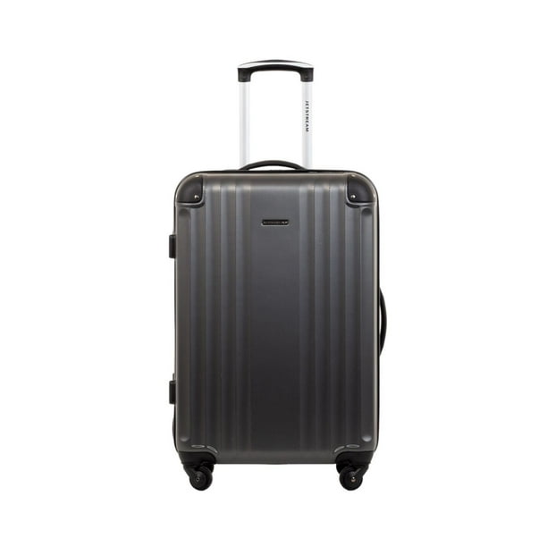 Jetstream 24-inch Hardside Rolling Spinner Checked Luggage, 24in Hardside Spinner Luggage