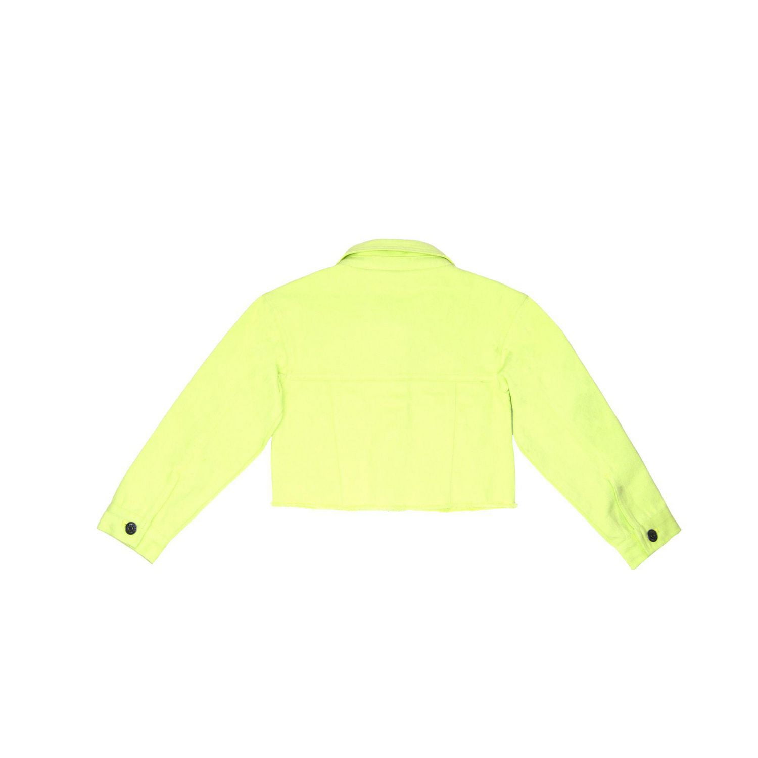 Veste en jean fluo sale