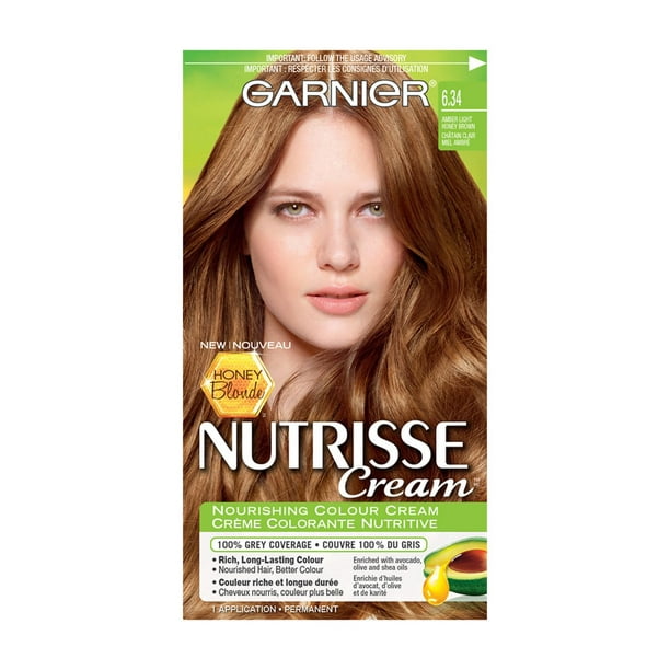 Garnier Nutrisse Cream, Nourishing Permanent Haircolour Cream, 1 pack ...