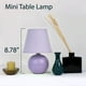 Simples Conceptions Mini lampe de table à globe en céramique – image 2 sur 3