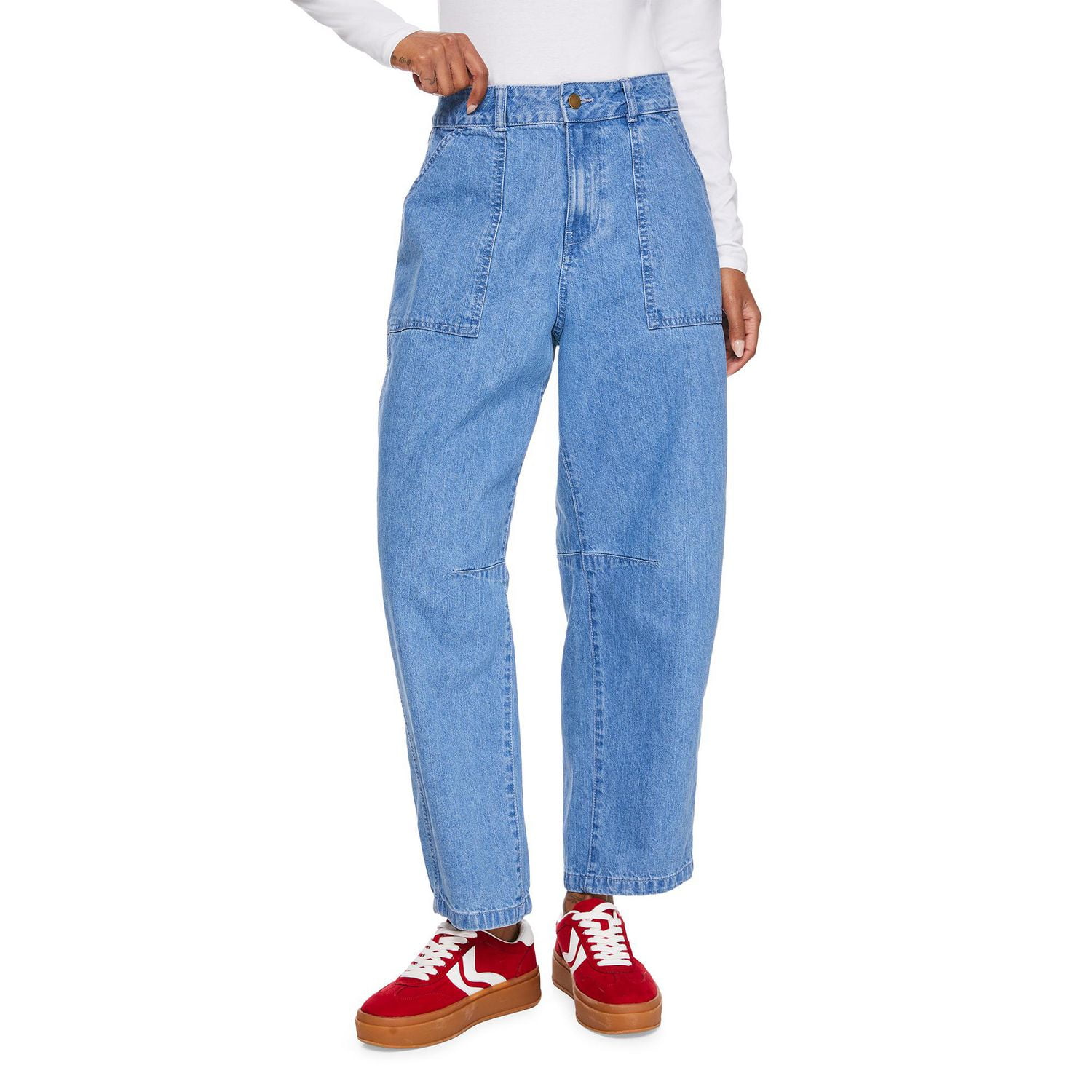 Jean à jambes évasées George pour femmes Tailles 2-18