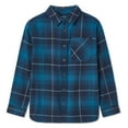 thumbnail image 1 of George Boys' Plaid Flannel Shirt, 1 of 2