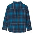 thumbnail image 2 of George Boys' Plaid Flannel Shirt, 2 of 2