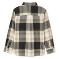 thumbnail image 2 of George Boys' Plaid Flannel Shirt, 2 of 2