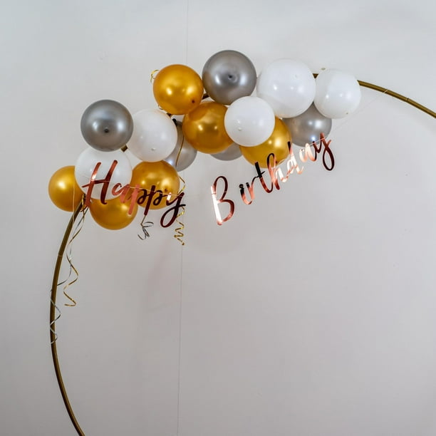 50 pack Ballons lumineux à LED blancs parfaits pour la fête d