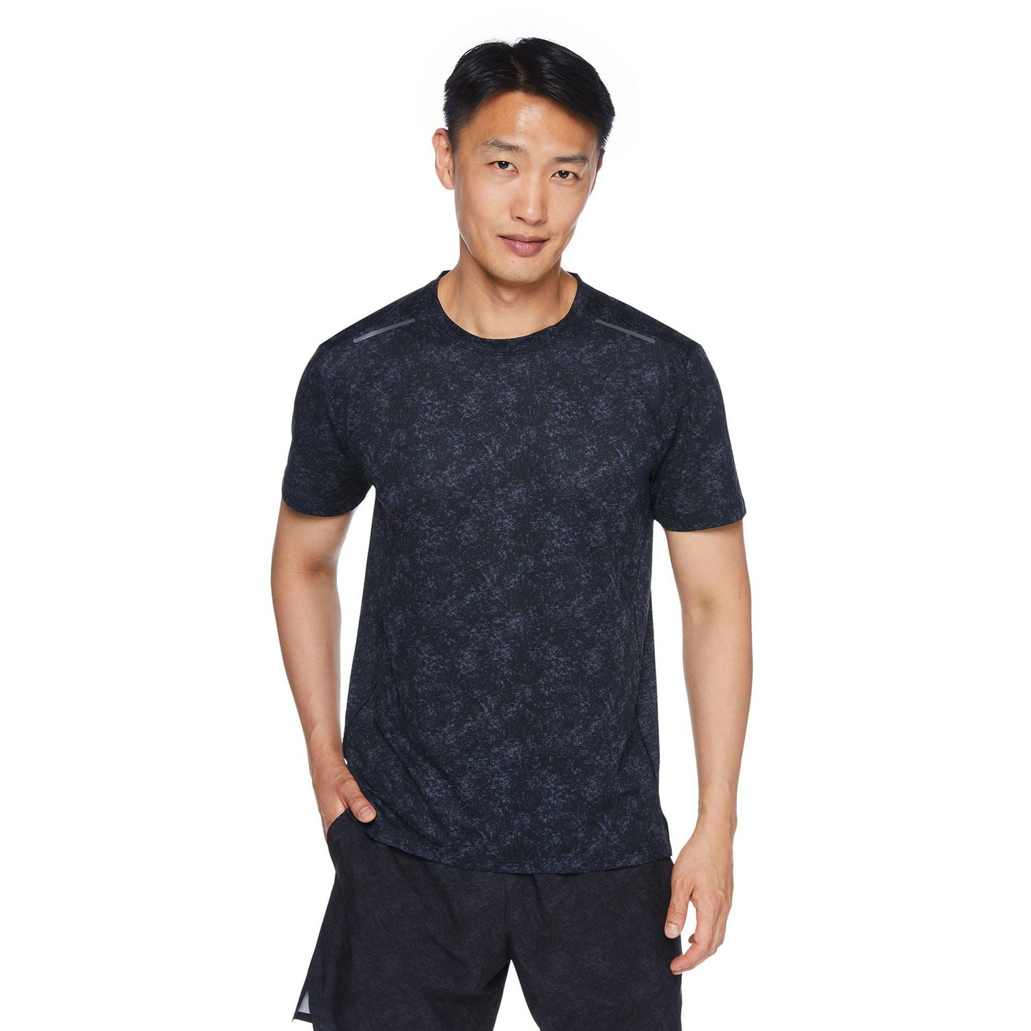 Athletic Works Men's Cut and Sew Tee, Sizes S-2XL