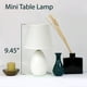 Simples Conceptions Mini Oeuf Ovale Lampe de table en céramique – image 2 sur 3