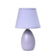 Simple Conceptions Mini Oeuf Ovale Lampe de Table en Céramique – image 1 sur 3