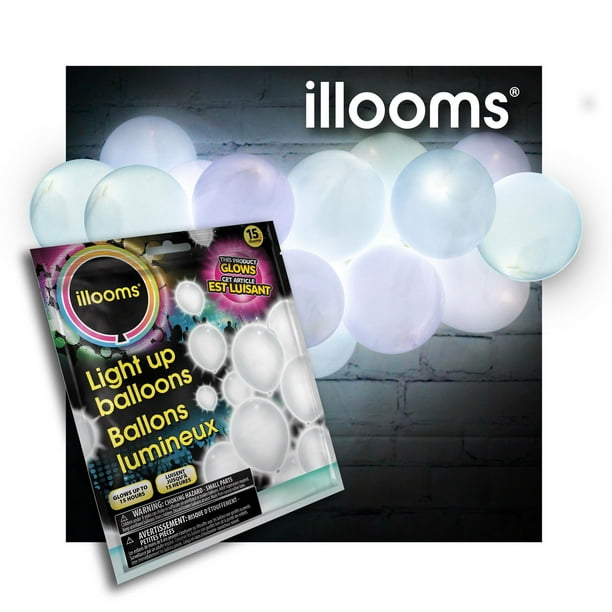 Ballons illuminés illoomasaurus Make Your Own de Illooms à DEL