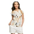 thumbnail image 1 of Penmans Women's Linen-Blend Tee, 1 of 6