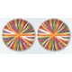 Wilton mini-caissettes à motif disque couleurs 100 caissettes – image 2 sur 4
