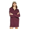 thumbnail image 1 of George Women's Quarter-Zip Soft Knit Dress, 1 of 6