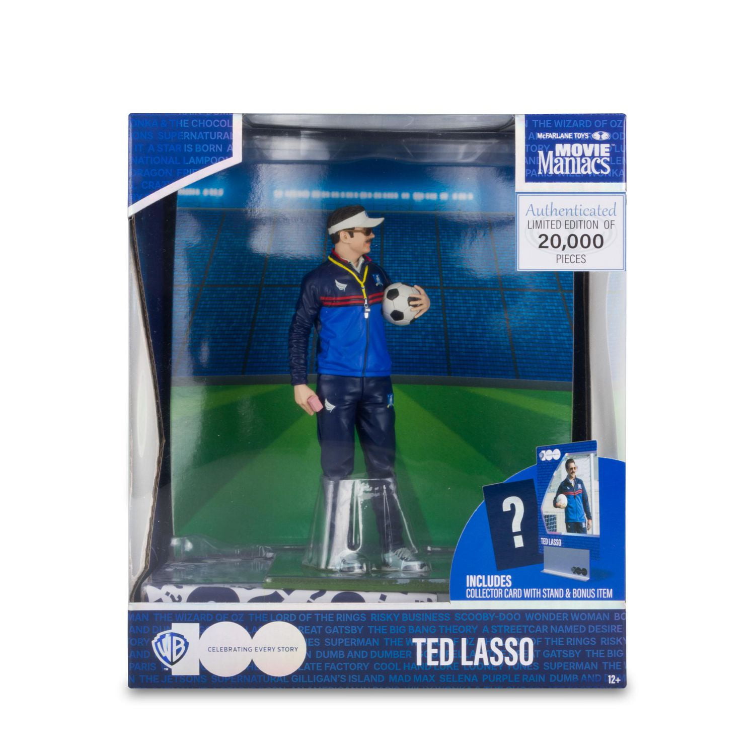 WB 100 Ted Lasso Movie Maniacs McFarlane Toys Walmart