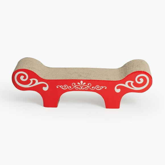 Griffoir Catit Style avec herbe à chat, banc, motif Urban