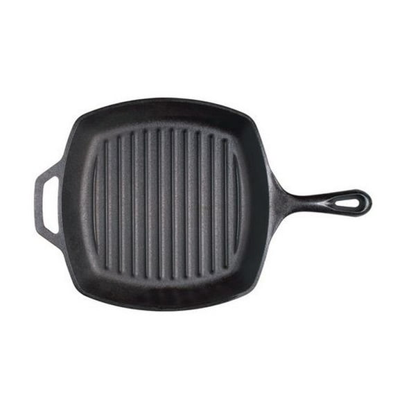 Lodge® Cast Iron Square Grill Pan, 10.5", Made in USA