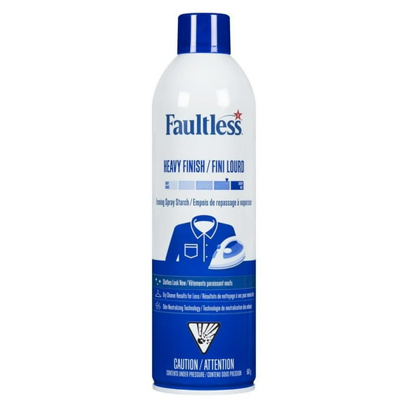 Faultless Heavy Finish Ironing Spray Starch, Fresh Scent, Faultless Finish Iron Spray