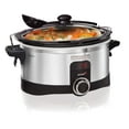 thumbnail image 1 of Hamilton Beach IntelliTime 6 Quart Slow Cooker with Clip, 1 of 7