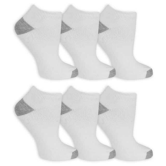 Fruit of the Loom Women's 6 Pair Low Cut Socks