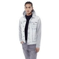 thumbnail image 2 of Jeaniologie ™ Denim Jacket With Combo Hood and Sleeves - Acid Wash, 2 of 7
