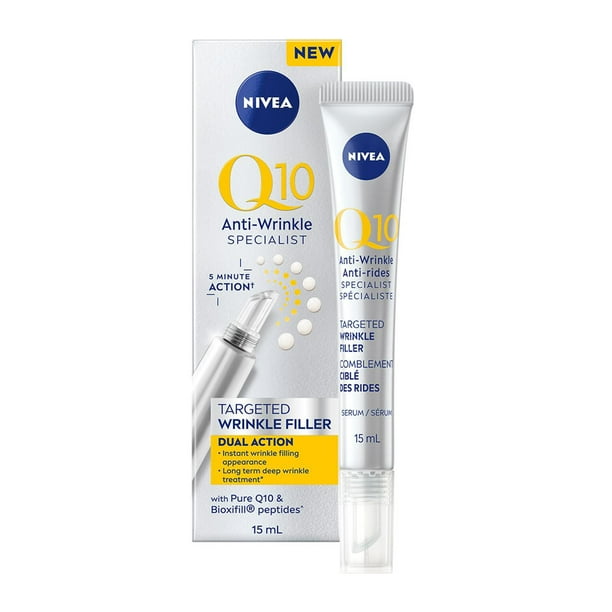 NIVEA Q10 Anti-Rides Spécialiste Comblement Ciblé des Rides 15ml