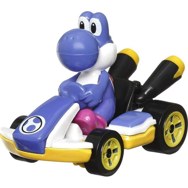 Mario Kart Yoshi Character and Karts as Hot Wheels 164 DieCast Cars