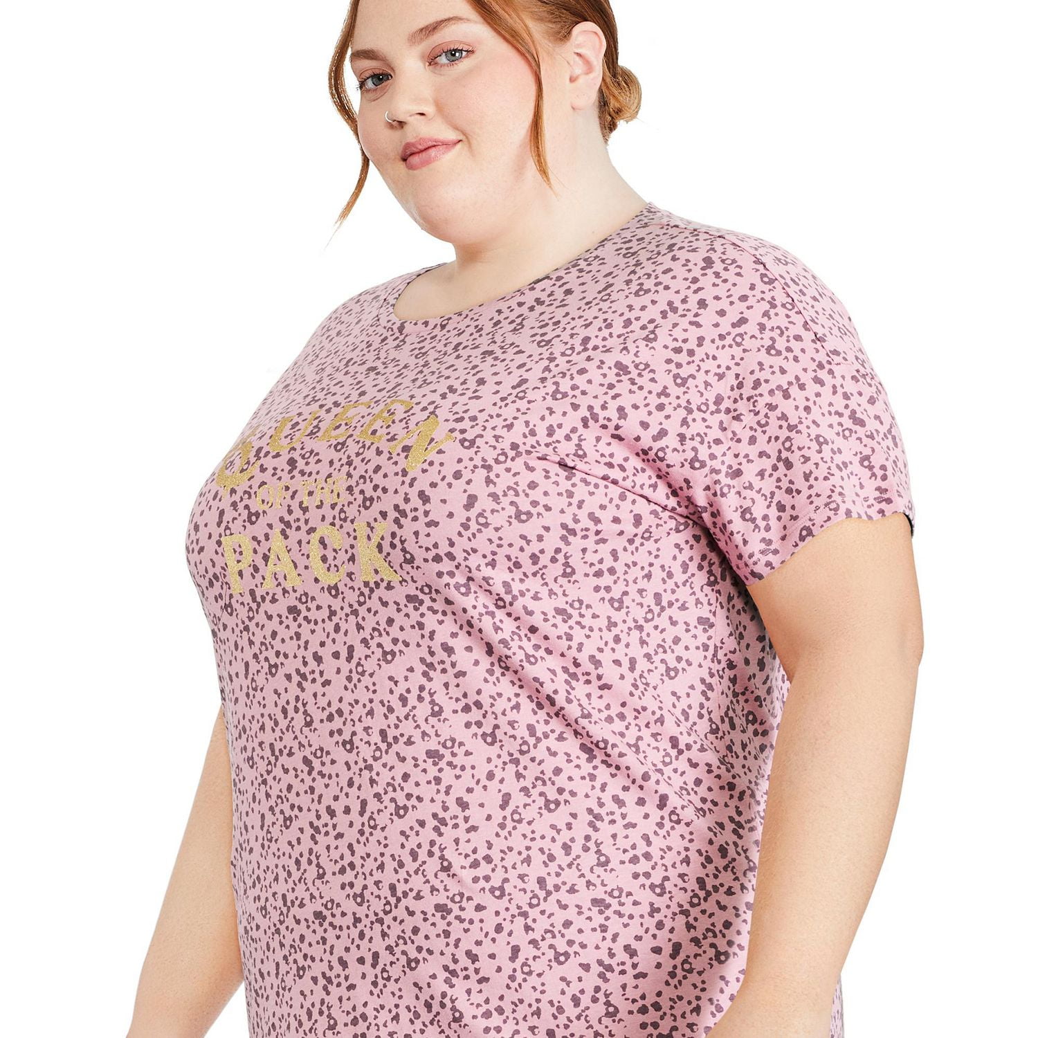 George Plus Women's Crew Neckline Nightshirt