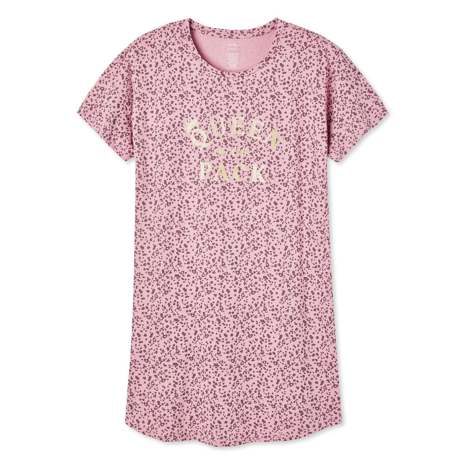 George Plus Women's Crew Neckline Nightshirt